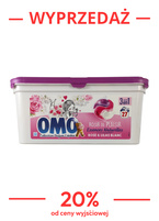 OMO 27 prań kapsułki 3in1 Uniw. Rose&Lilas Blanc