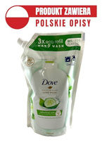 Dove 750ml mydło zapas Cucumber & Green Tea