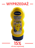 Bubchen 230ml żel/szampon dla dzieci Pikachu