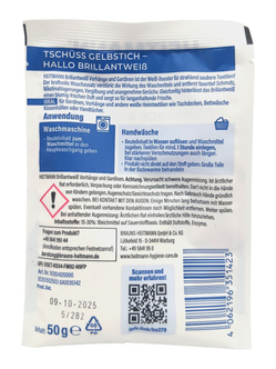 Heitmann 50g Brillantweiss Gardinen saszetka