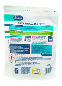 Dr Beckmann Fleckensalz Oxi-Power 400g