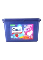 Coral 16 prań kapsułki 3in1 Kolor
