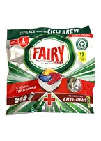 Fairy Platinum Plus 17szt kaps. do zmywarki Lemon 