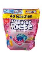 Weisser Riese 40 prań Trio Caps Kolor Orchidee