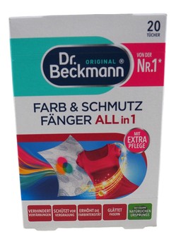 $Dr Beckmann Farb&Schmutz chusteczki wyłap. 20szt