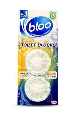 Bloo 2x38g kostki barwiące do WC Clear Water Lemon