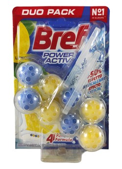 Bref Power Aktiv kulki do WC 2x50g Lemon