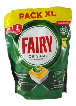 Fairy All-in-One 48szt kaps. do zmywarki Lemon