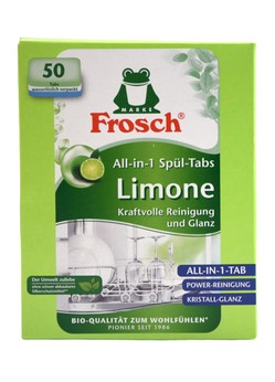 Frosch tab.do zmywarki Alles in 1 Limonen 50 sztuk