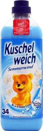 Kuschelweich 1l 34 płukania Sommerwind (niebieski)