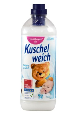 Kuschelweich 1l 38 płukań Sanft & Mild (biały)