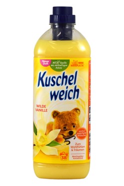 Kuschelweich 1l 38 płukań Wilde Vanille (żółty)