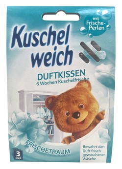 Kuschelweich saszetki zapach. 3 szt. Frischetraum