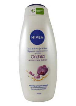 Nivea 750ml żel p.p. Care & Orchid