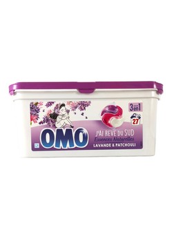 OMO 27 prań kapsułki 3in1 Uniw. Lavande&Patchouli